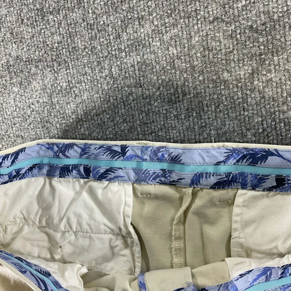 Tommy Bahama Men's Chino Pants 38x30 Beige Stretch Casual Golf IslandZone